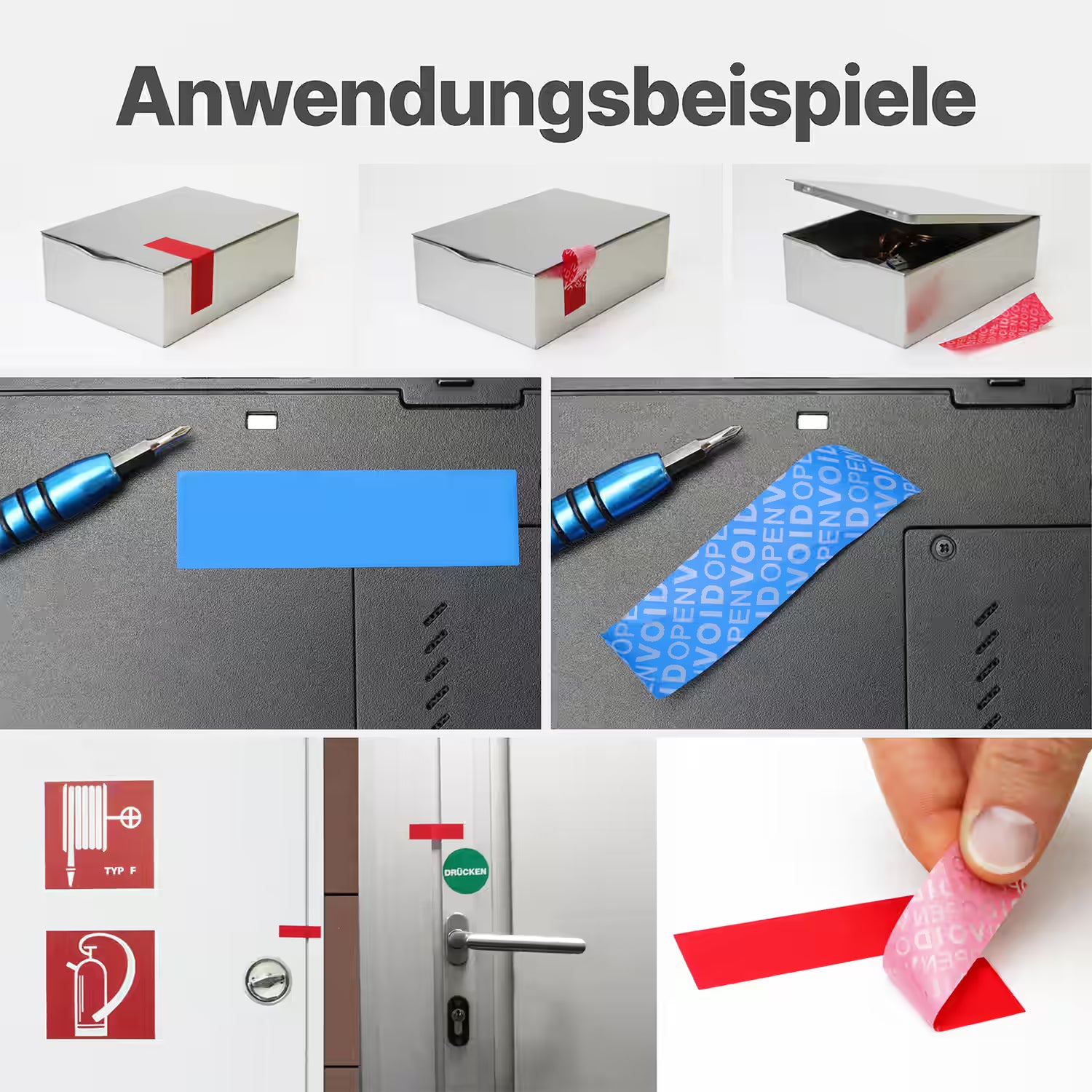 Non-Transfer-Siegel Anwendungsbeispiele.